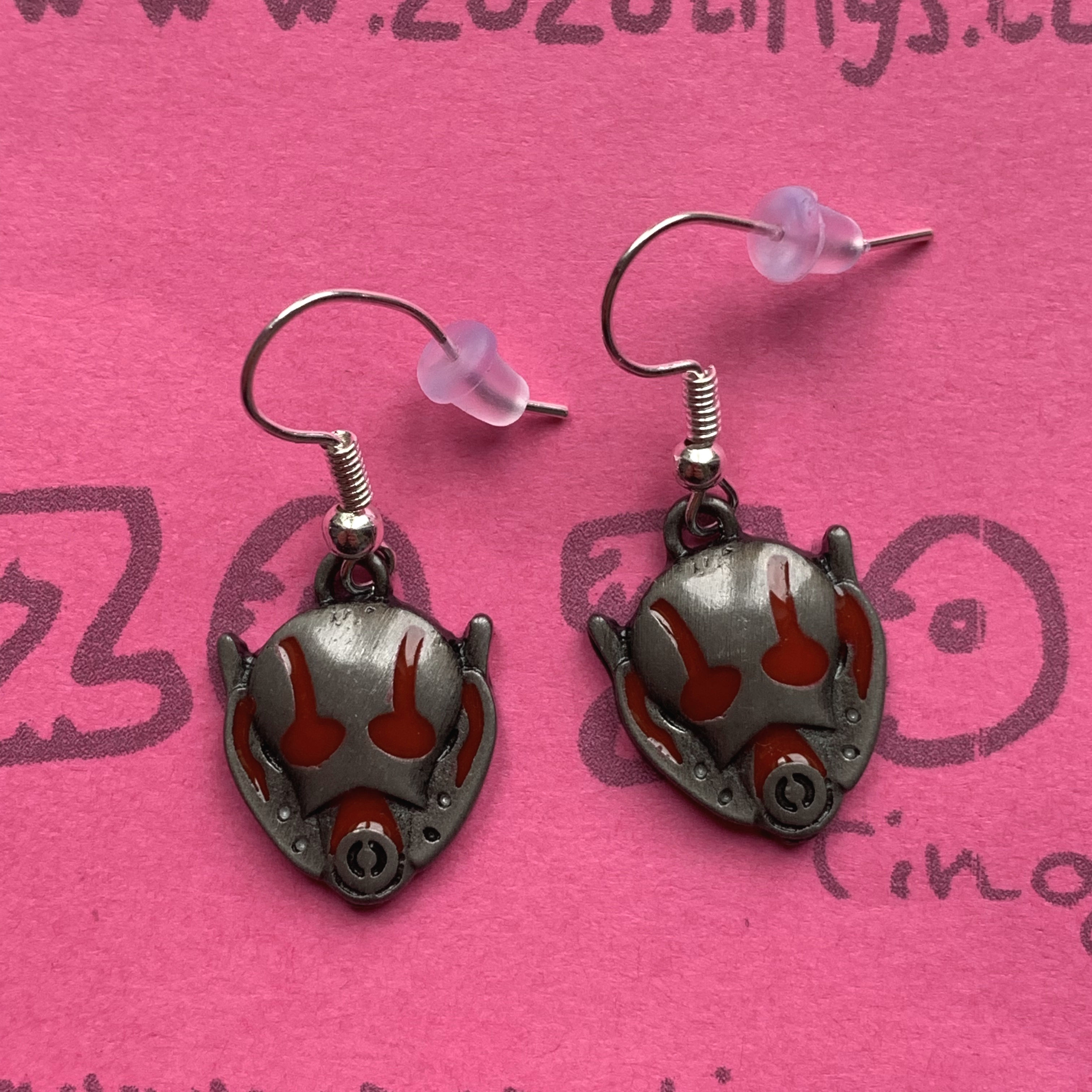 Ant-Man Metal Earrings