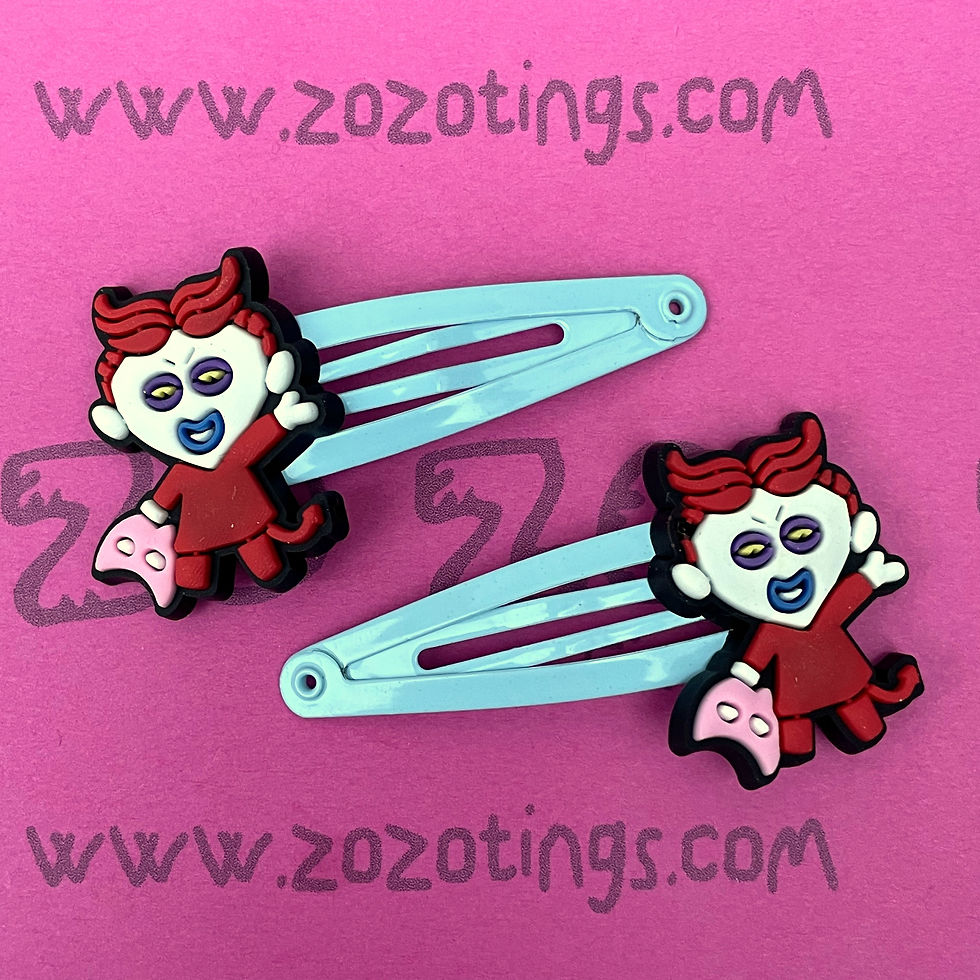 Thumbnail: This Is Halloween Townsfolk Snap Hair Clips