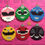 Thumbnail: Power Rangers Christmas Pixel Baubles