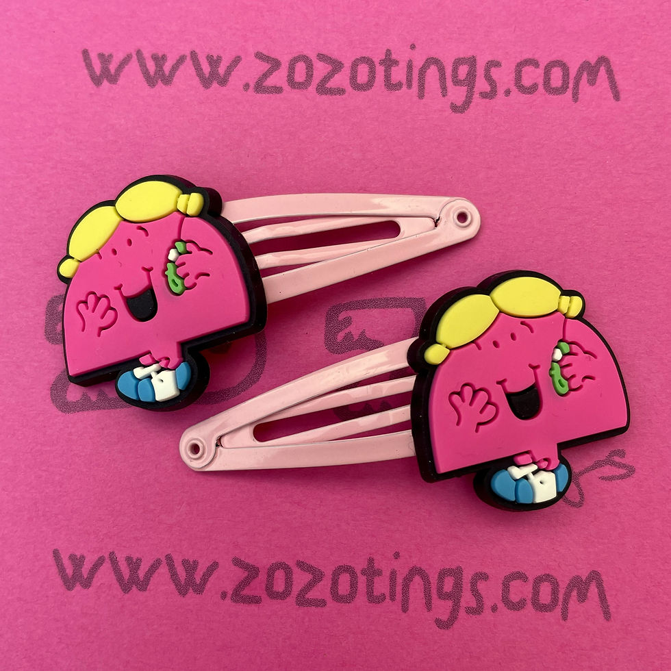 Thumbnail: Mr Men & Little Miss Snap Hair Clips