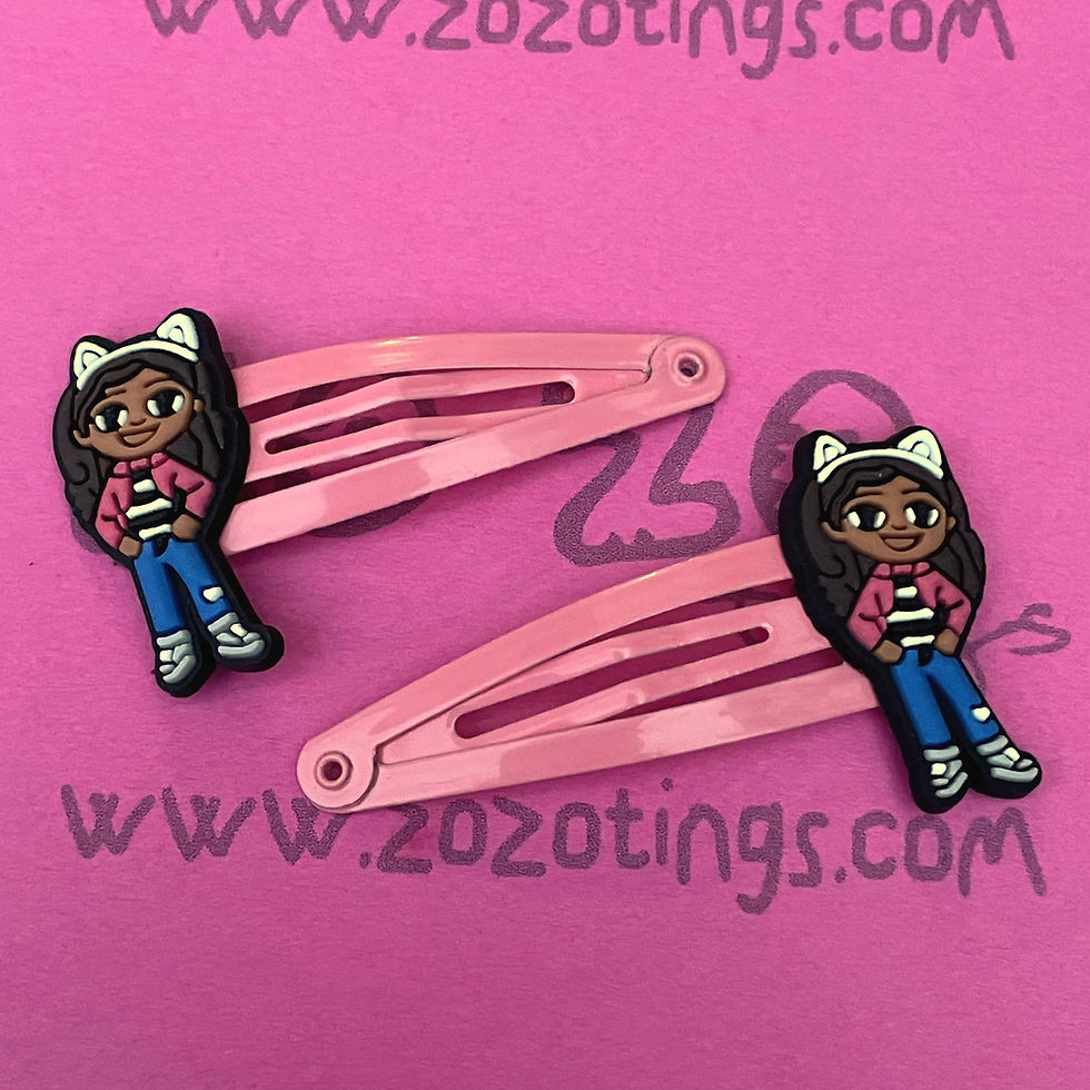 Thumbnail: Gabby's Dollhouse Snap Hair Clips