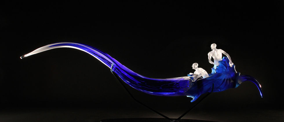 glass sculpture