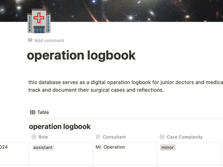 Operation Logbook 