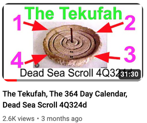The Tekufah on the 364 Day Calendar
