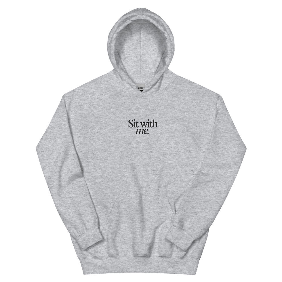 Thumbnail: Sit with me. (Embroidered)