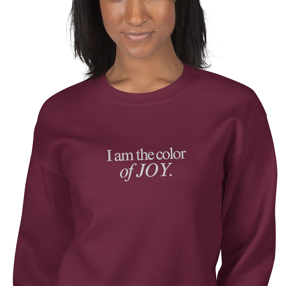 Thumbnail: I am the color of JOY. 