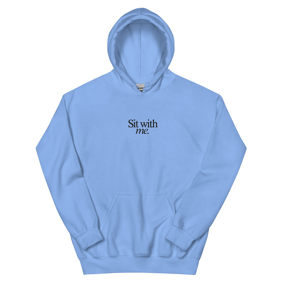Thumbnail: Sit with me. (Embroidered)