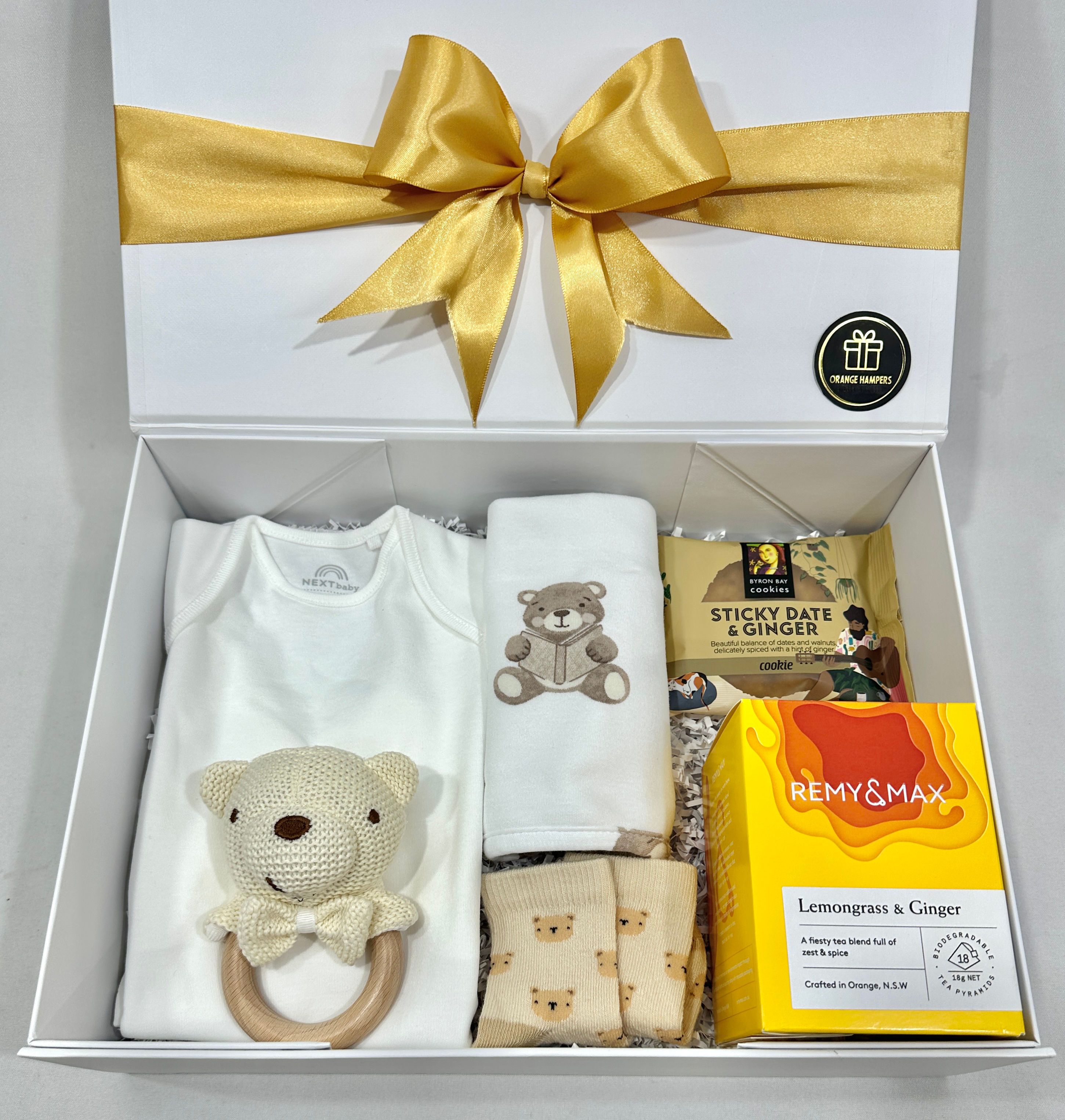 Hello Baby Bear Hamper