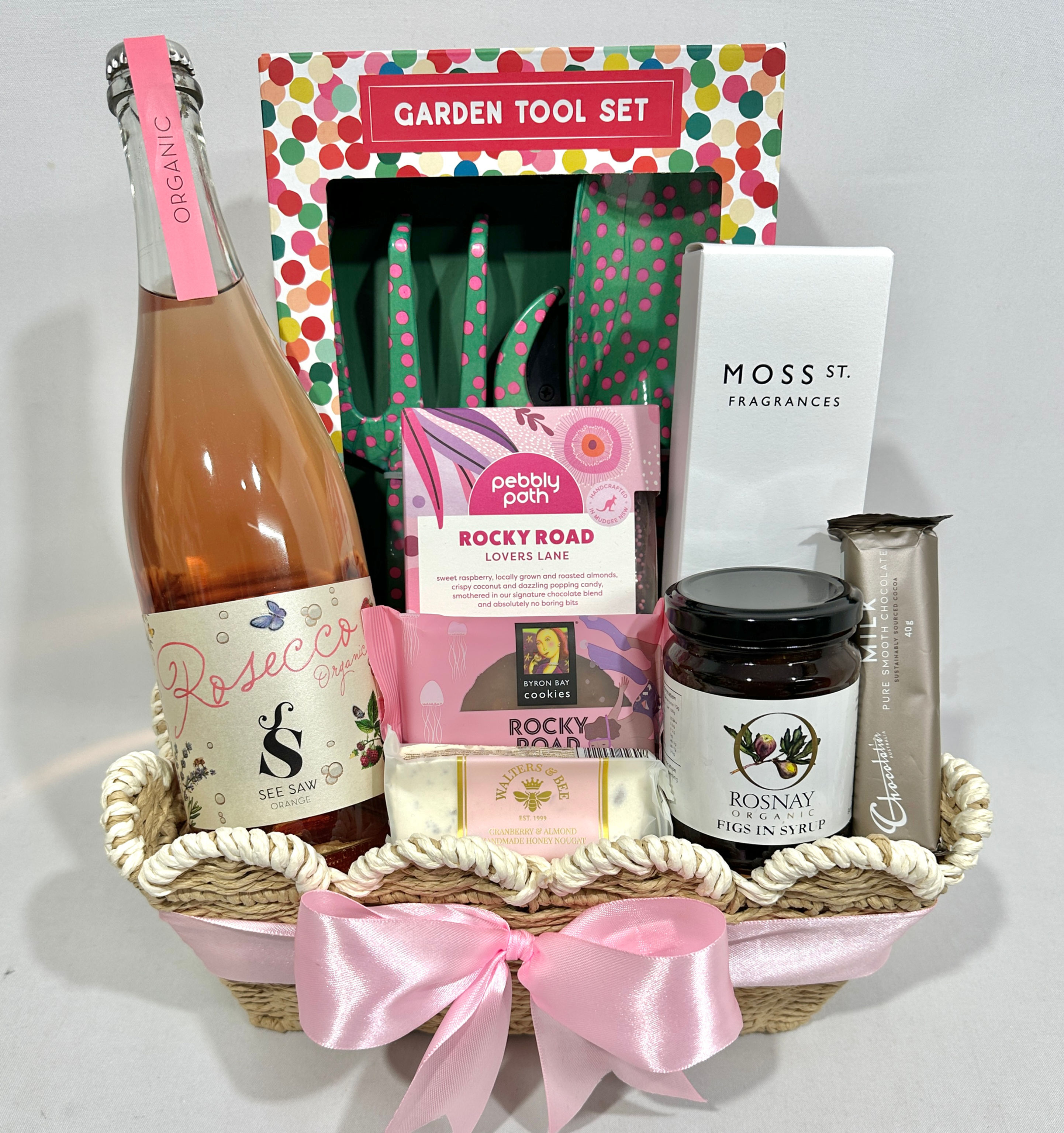 Blush Garden Luxe Basket