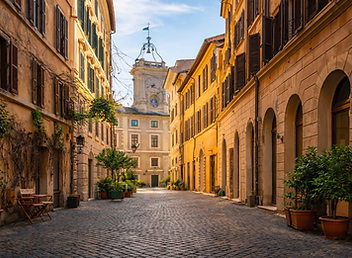 Strada romana al tramonto.png