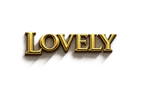 Scritta dorata _LOVELY_ 3D.png