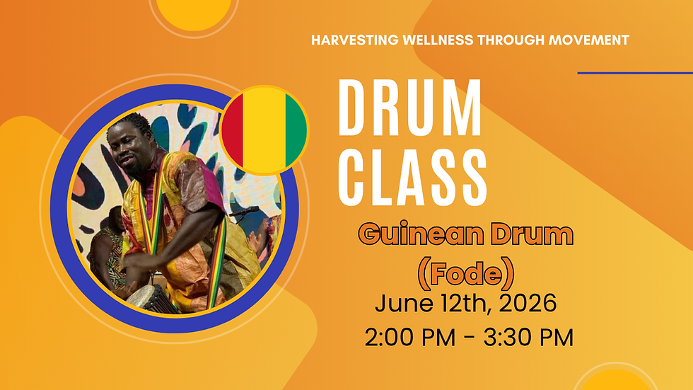 Its Ayoka for Me! 2026: Guinean Drum (Fode)