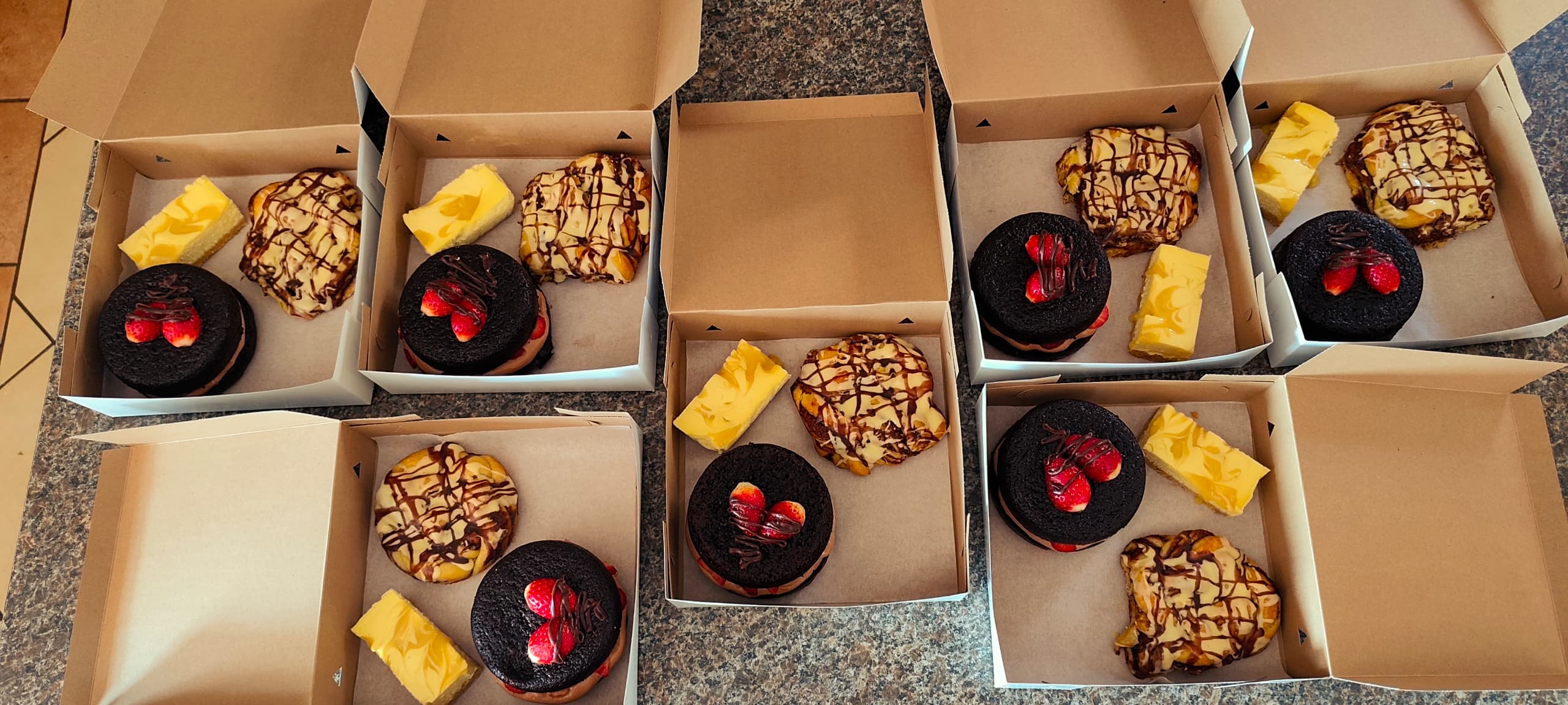 Arranged Food and Objects