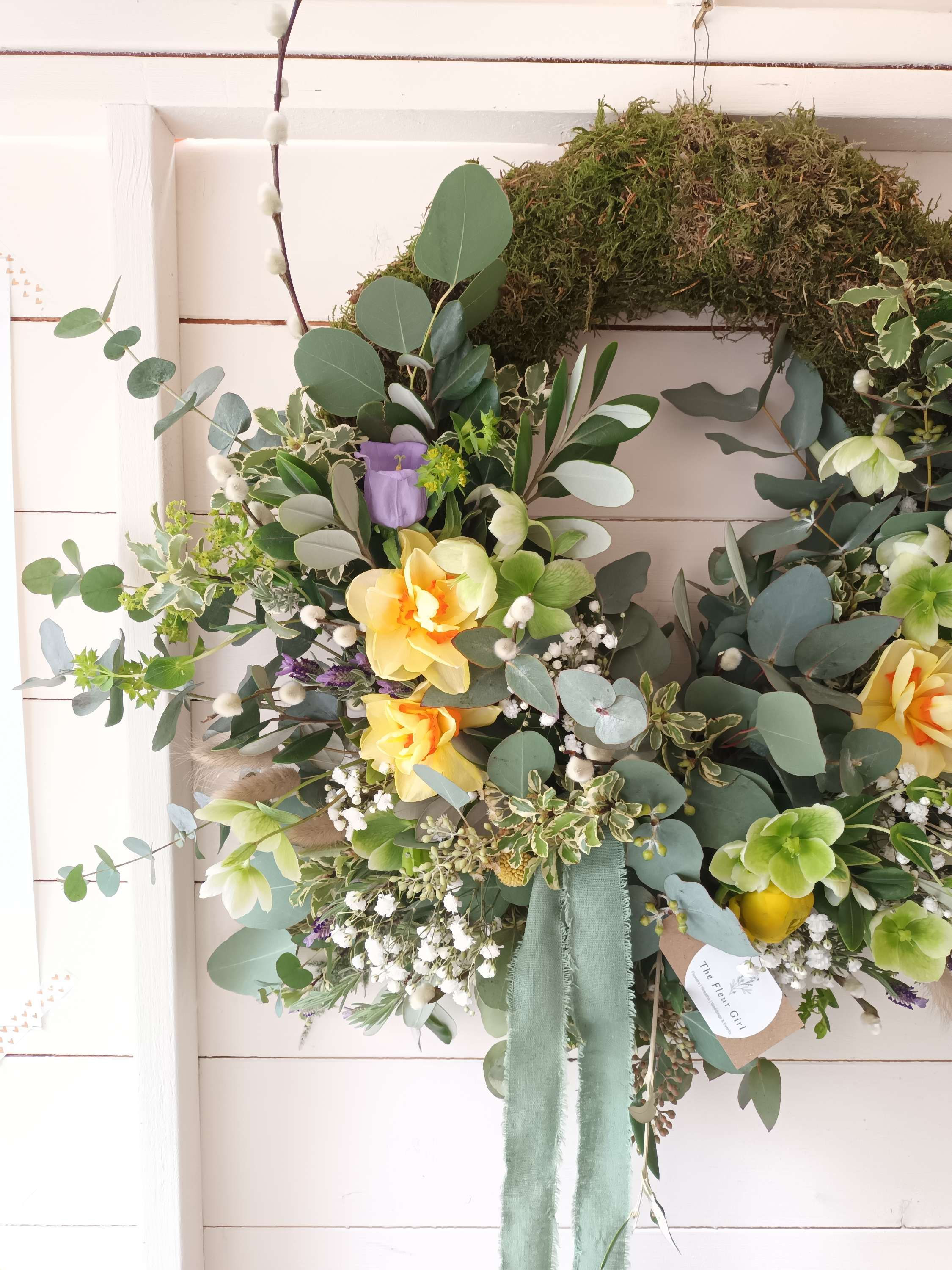 Spring Fresh Flower Wreath
