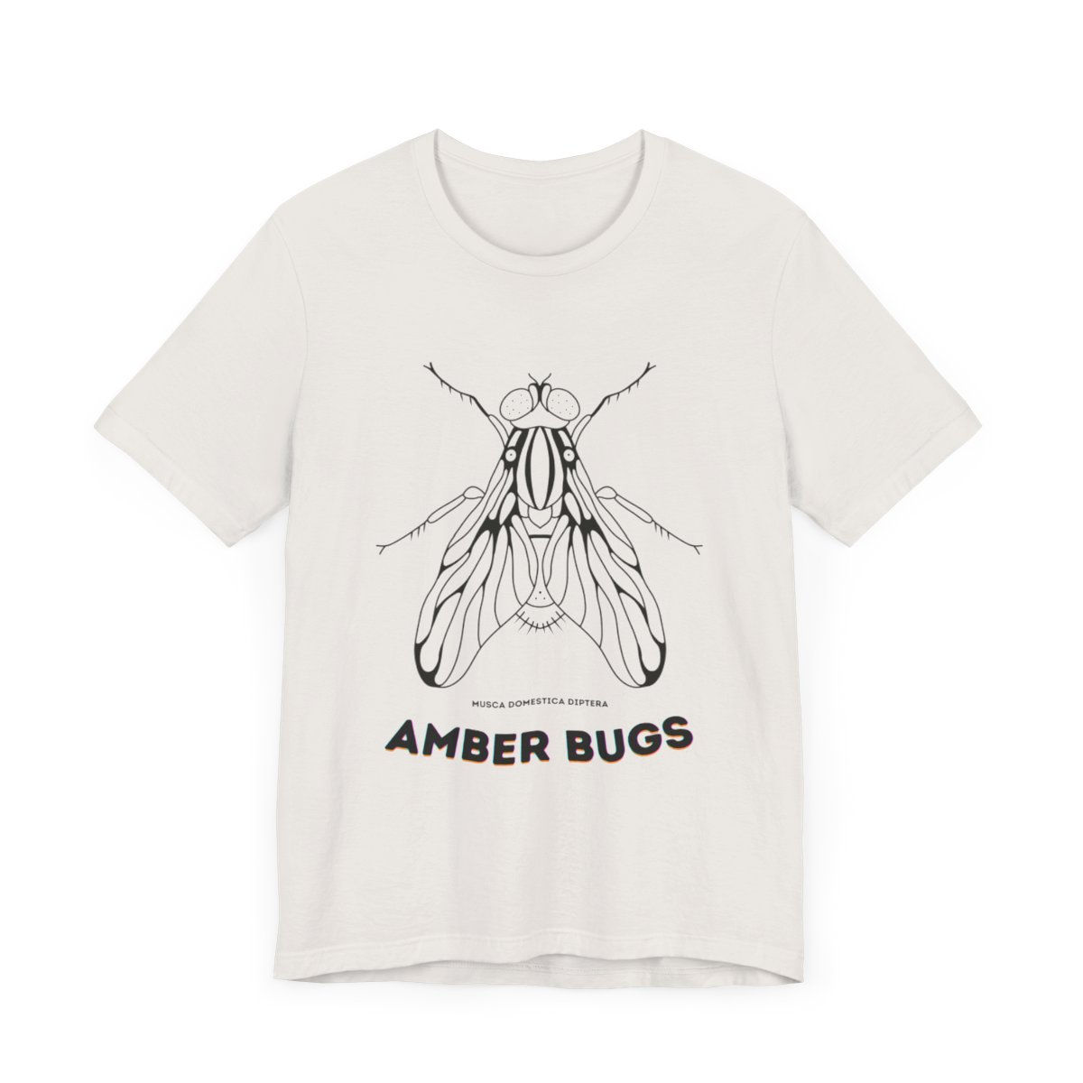Fly Musca Domestica Diptera Vintage White T-Shirt