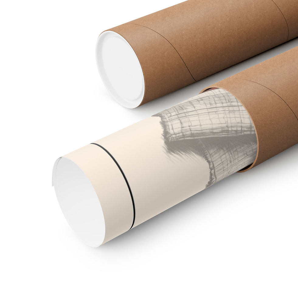 Thumbnail: Roll showing how the poster will be shipped