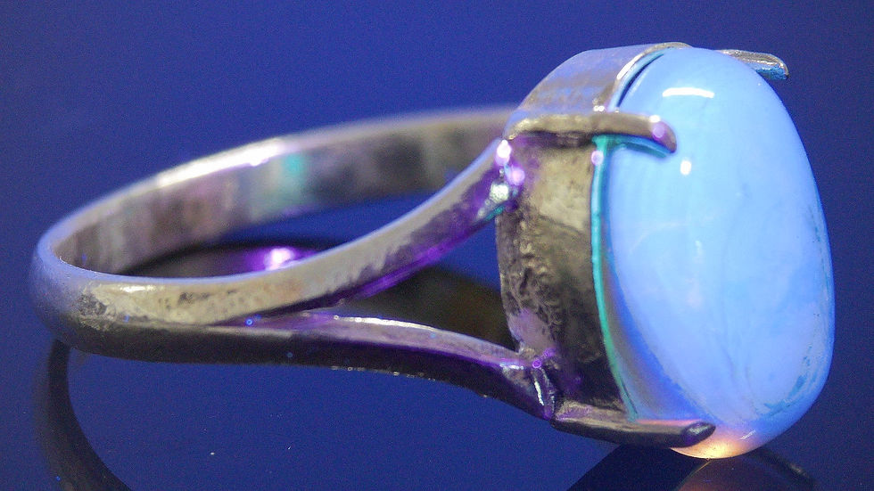 Thumbnail: Amber Jewelry • Size 11 Female • .925 ring • #32