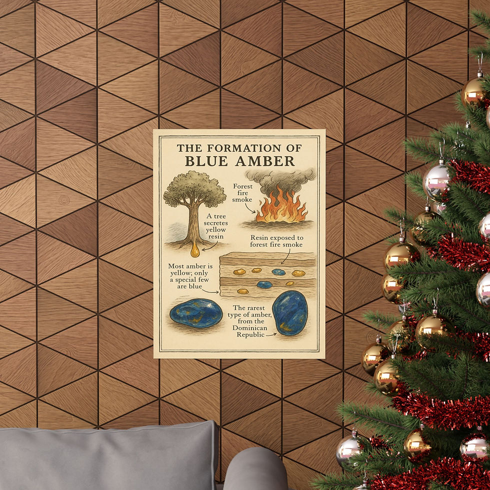 Thumbnail: The formation of blue Amber poster