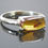 Thumbnail: Amber Jewelry • Size 10.75 Female • .925 ring with spider • #27