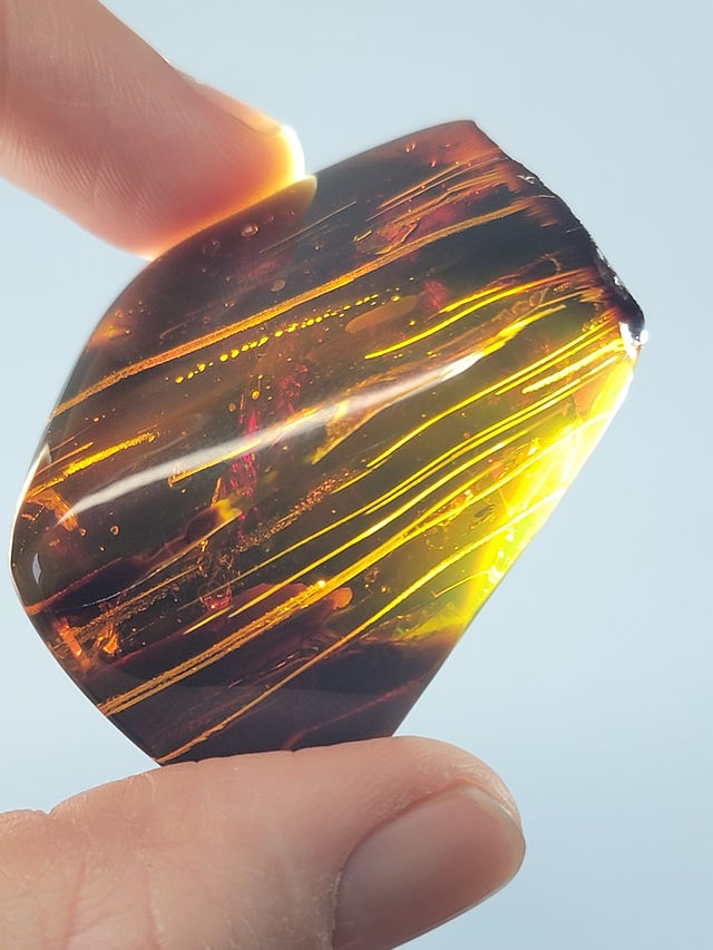 amber slab