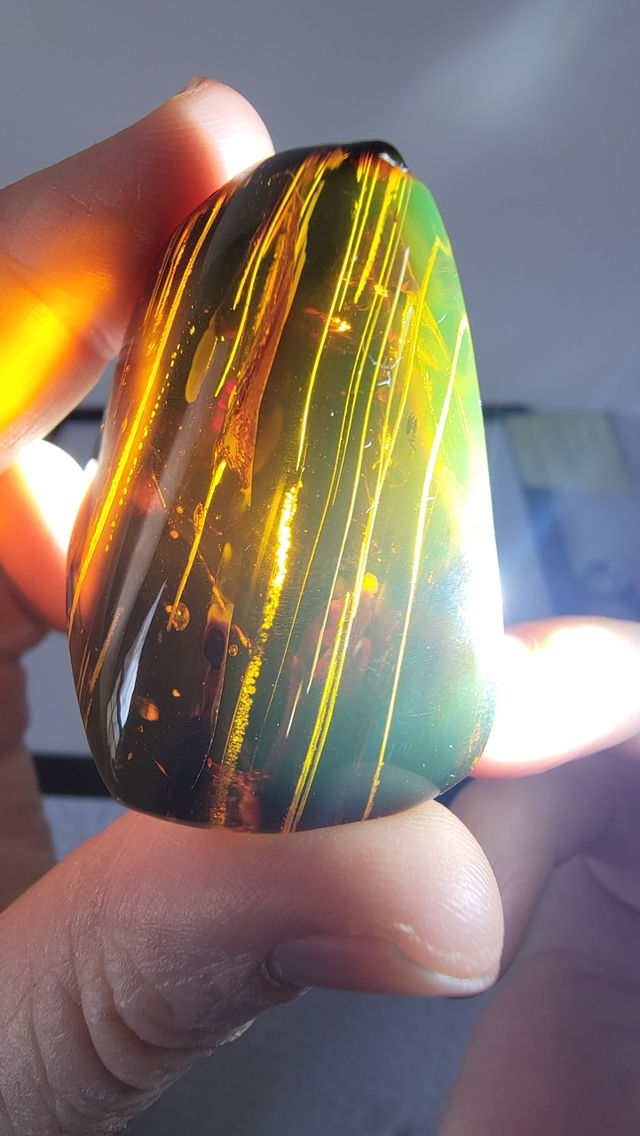 amber slab