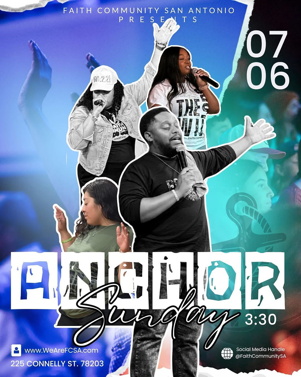 Anchor Sunday- Full Service  *Rescheduled*