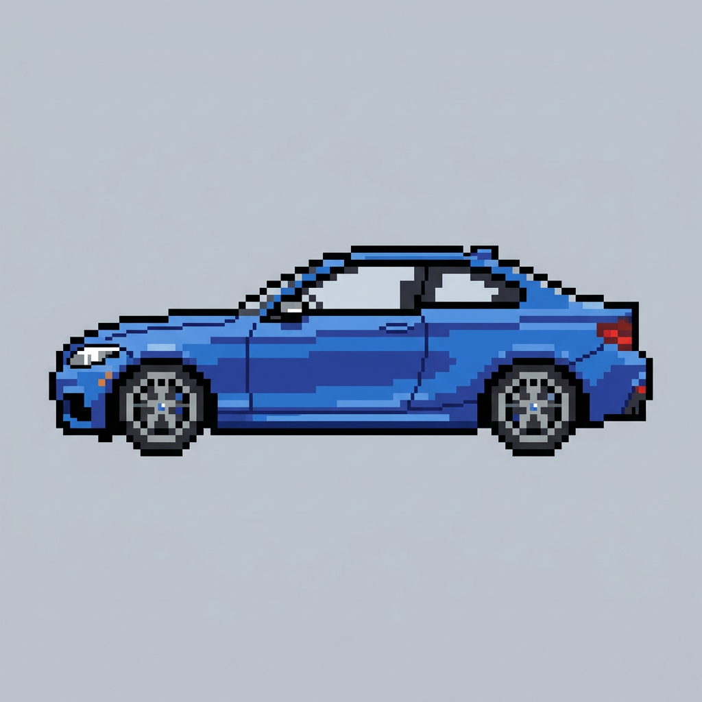 Pixel-art M240i
