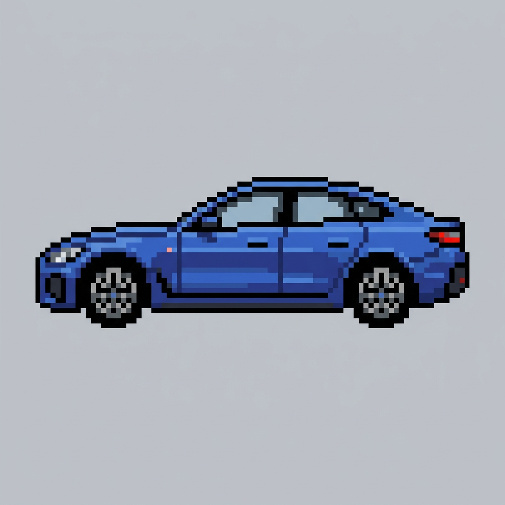 Pixel-art i4 eDrive40