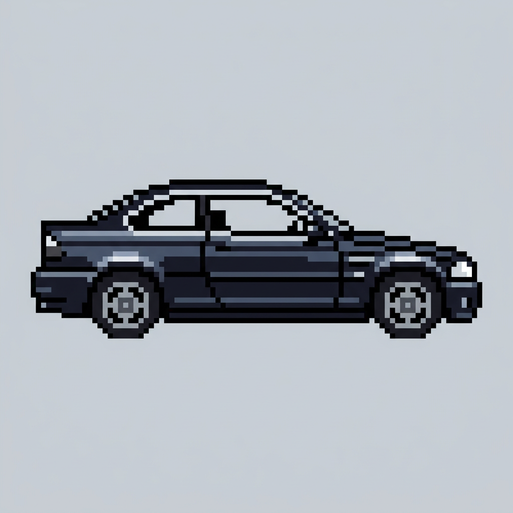 Pixel-art E46 330Ci
