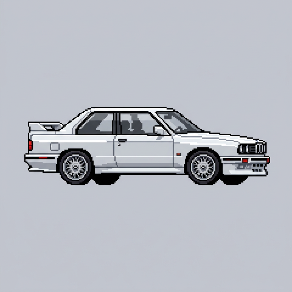 Pixel-art E30 M3