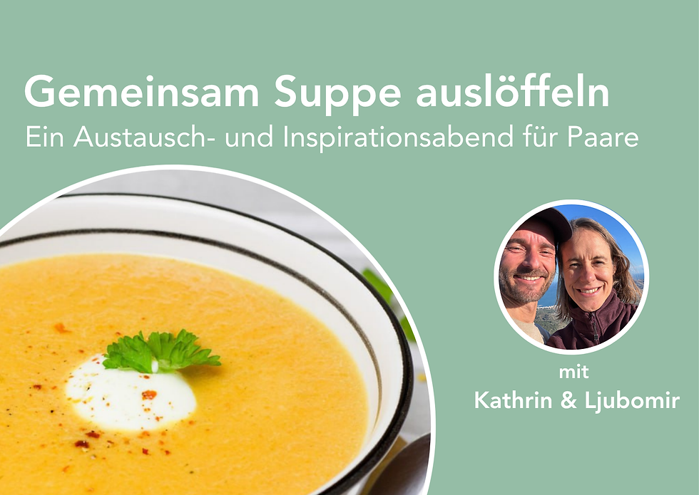 Gemeinsam Suppe auslöffeln