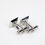 Thumbnail: Montblanc Iconic Square Shaped Mystery Motif Stainless Steel Cuff Links 111316