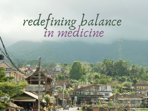 Redefining Balance in Medicine: Learning to Exist Beyond the Timeline