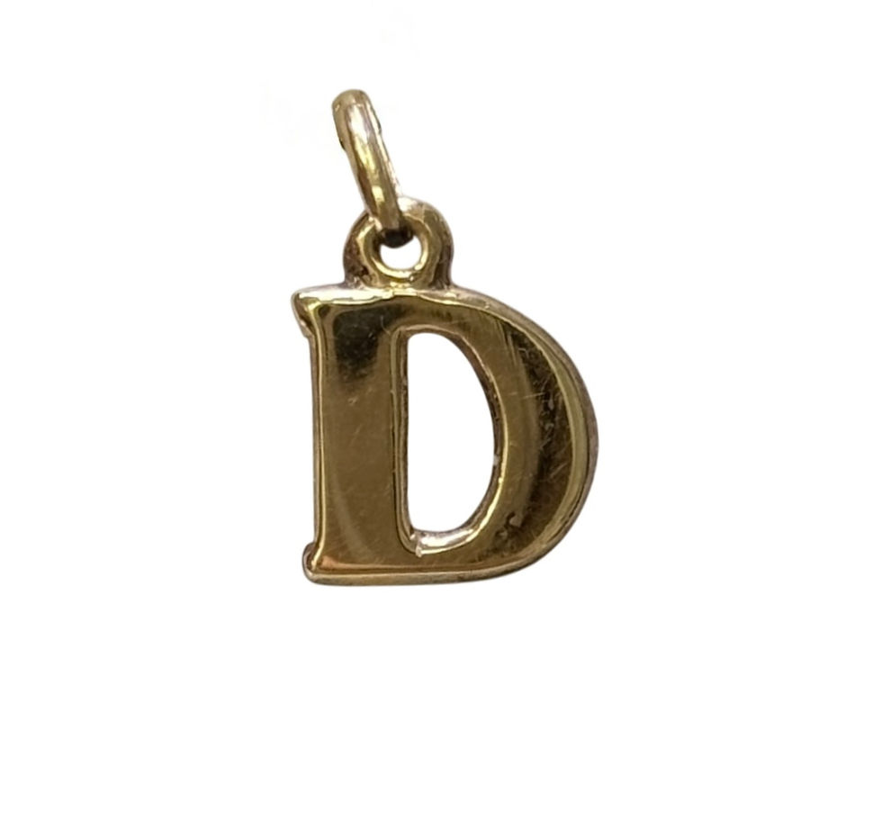 Miniatura: Colgante Letras