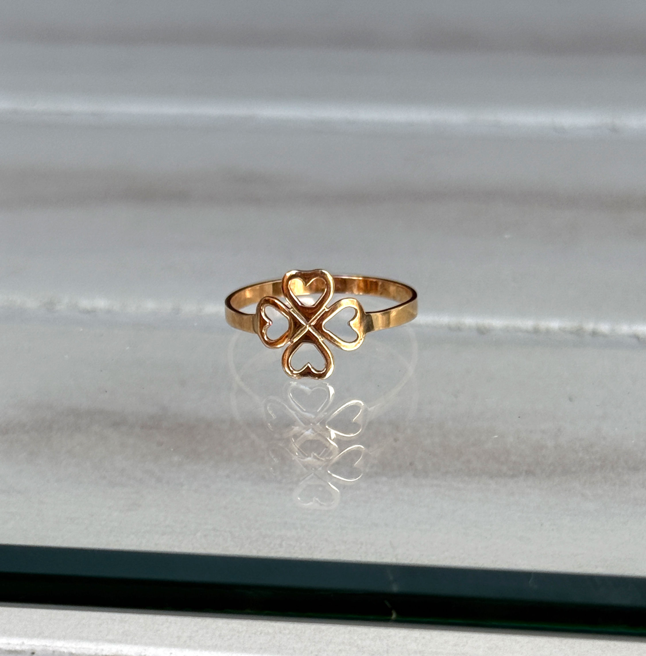 Anillo Trébol 4 hojas
