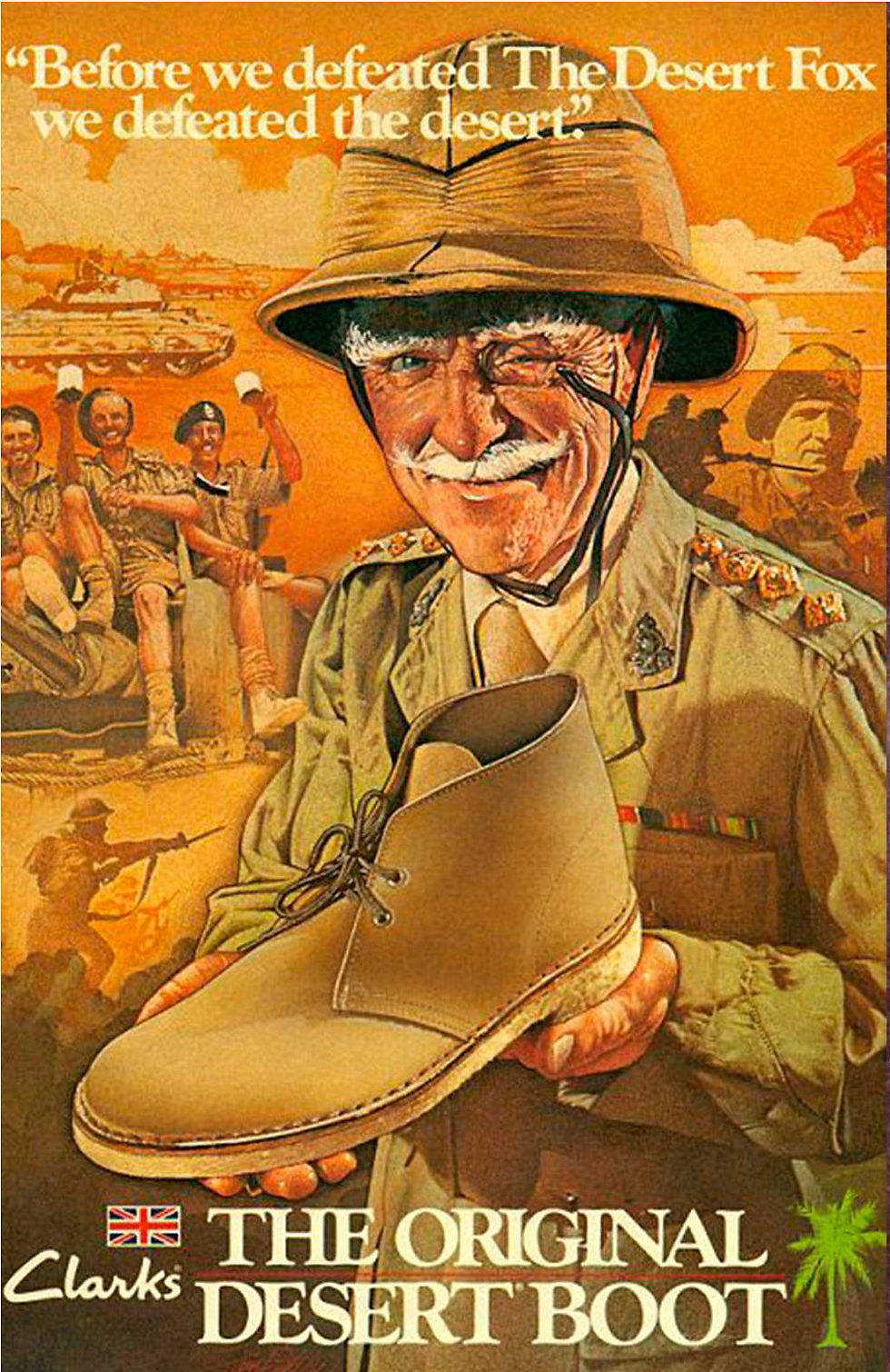 Iklan Chukka Boots dari Clarks. Foto: Dok. Clarks