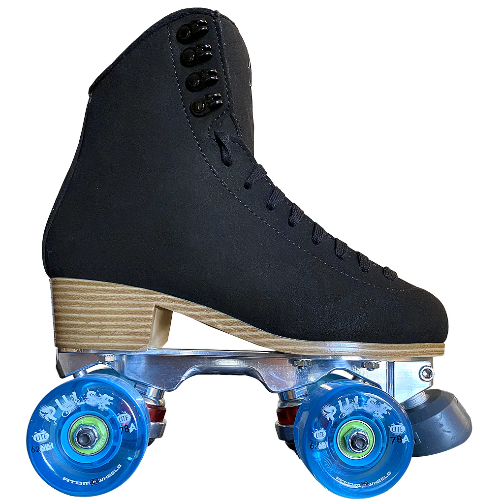 JACKSON ATOM VISTA ALLOY OUTDOOR ROLLER SKATES BLACK Surf City Skates