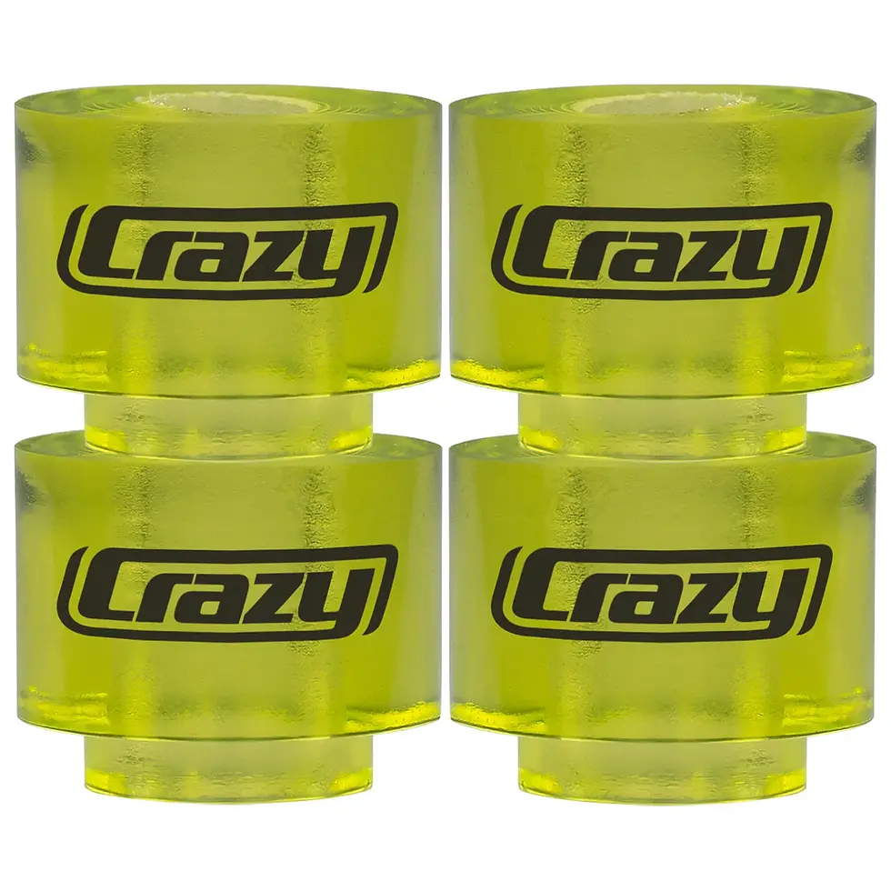 Thumbnail: CRAZY SKATES Top Cushions (for Venus or Apollo plates) GREEN/ SOFT 70A