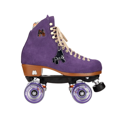 Moxi Lolly Outdoor Complete Roller Skates Taffy/Purple Surf City Skates
