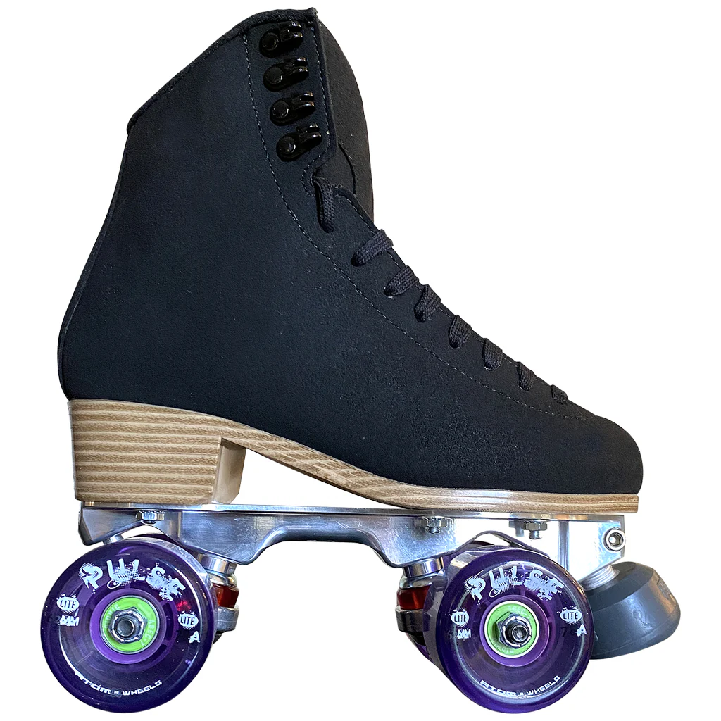 JACKSON ATOM VISTA ALLOY OUTDOOR ROLLER SKATES BLACK Surf City Skates