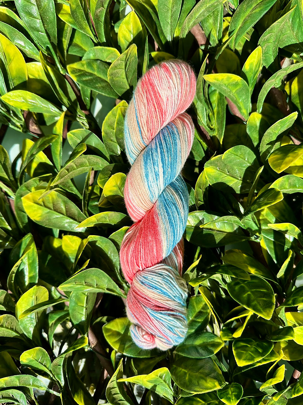 Thumbnail: Kaylee Stole Kit | Knitted summer long lace scarf pattern