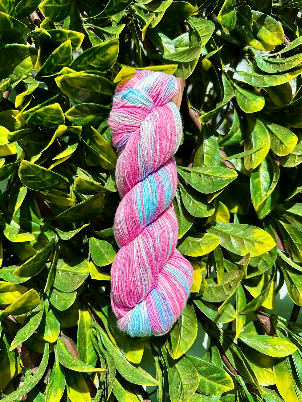 Thumbnail: Kaylee Stole Kit | Knitted summer long lace scarf pattern