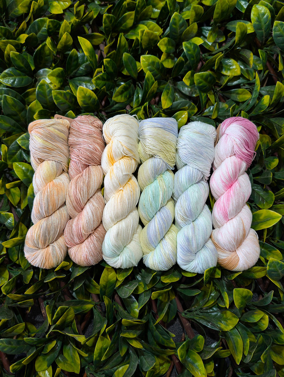 Huasco Cotón Glisten | Fancy Yarns Australia | Variegated Sparkly Cotton | Recycled, Eco-Friendly,