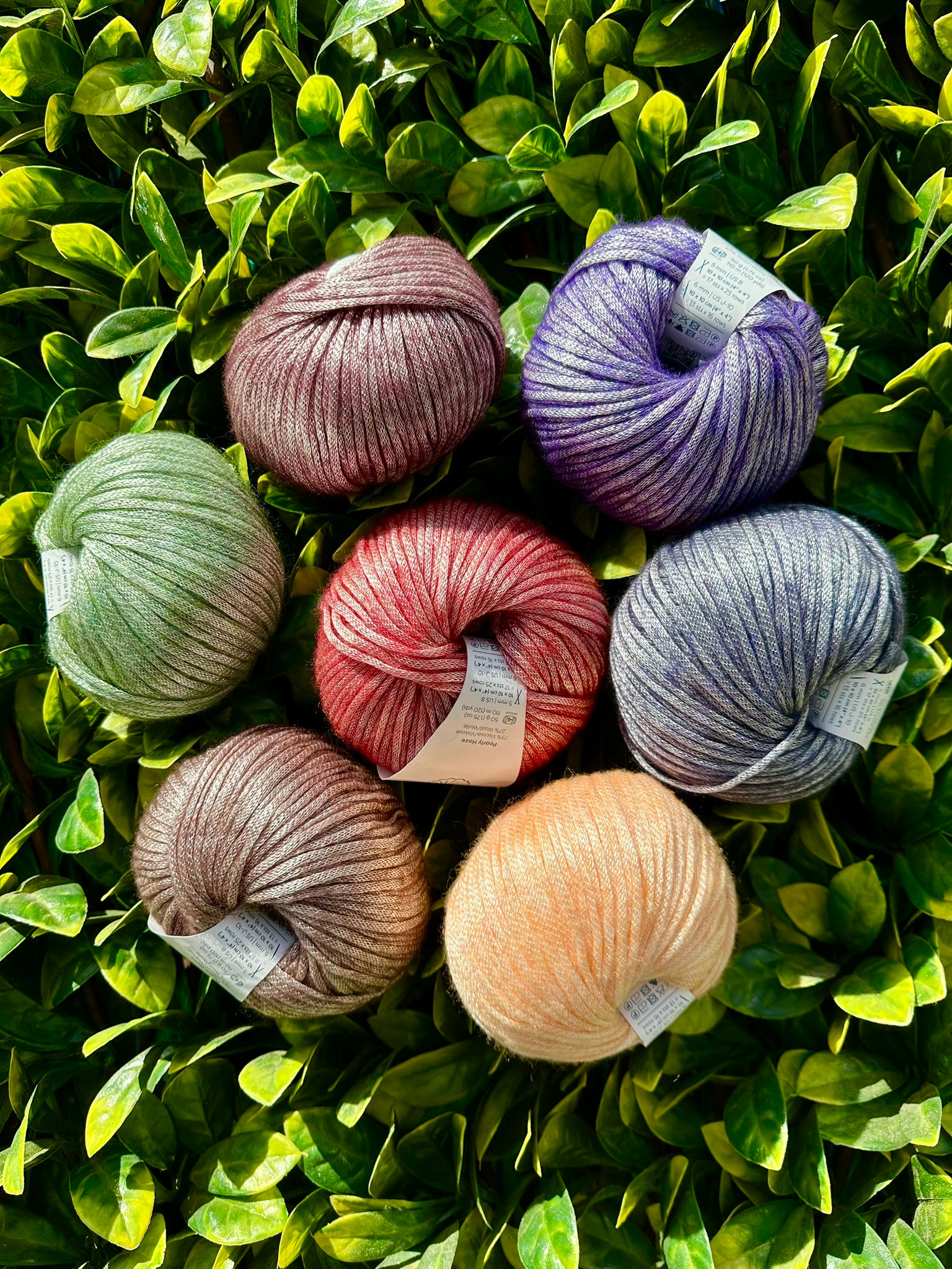 Pearly Haze | Fancy Yarns Australia | Australian Wool and Viscose Blend | Recycled Eco-Friendly, Novelty Yarns