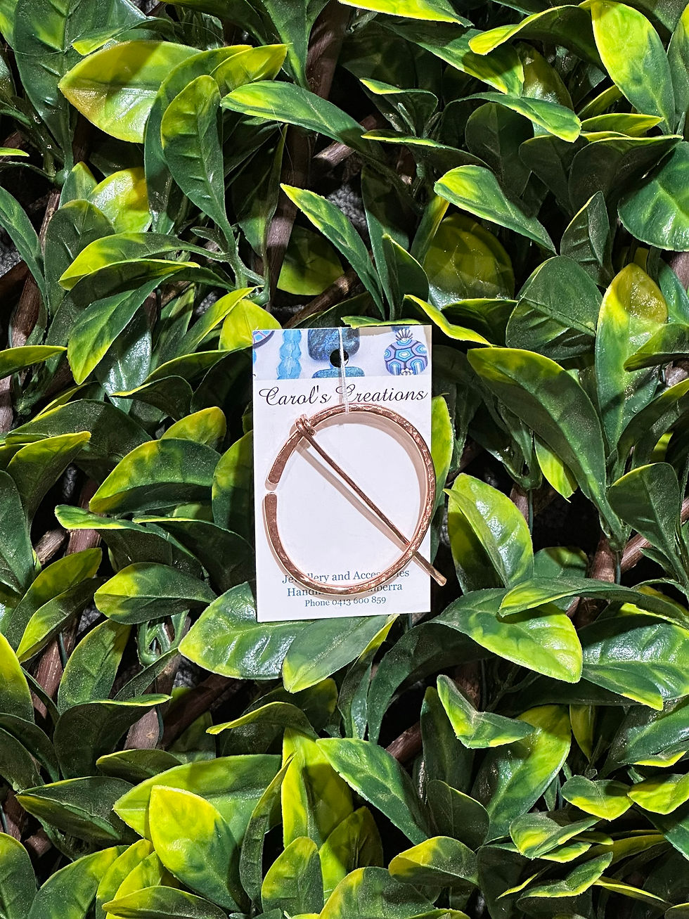 Penannular Brooch by Carol's Creations | Brooch Australia