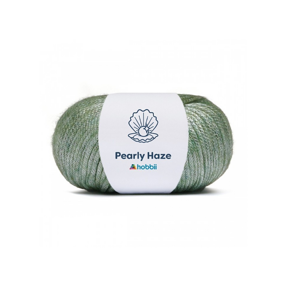 Thumbnail: Pearly Haze | Fancy Yarns Australia | Australian Wool and Viscose Blend | Recycled Eco-Friendly, Novelty Yarns