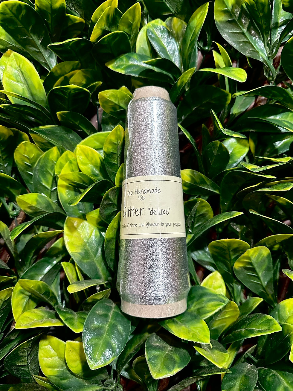 Thumbnail: Glitter Deluxe | Sparkly thread | Eco-Friendly Yarn | Recycled Eco, Novelty Yarns