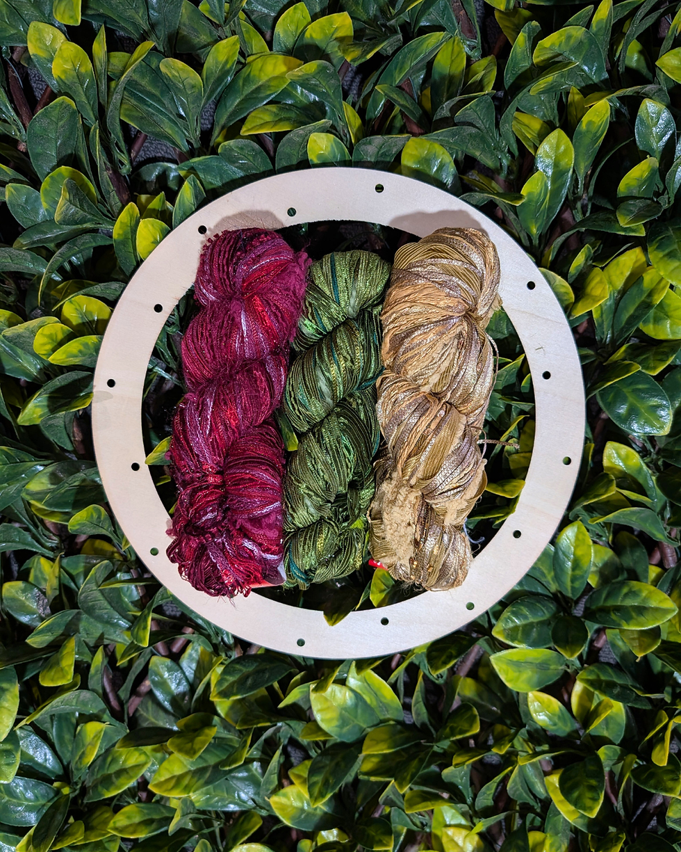 Thumbnail: DIY Christmas Wreath Yarn Kit | Festive, Beginner-Friendly & Full of Fibre Fun