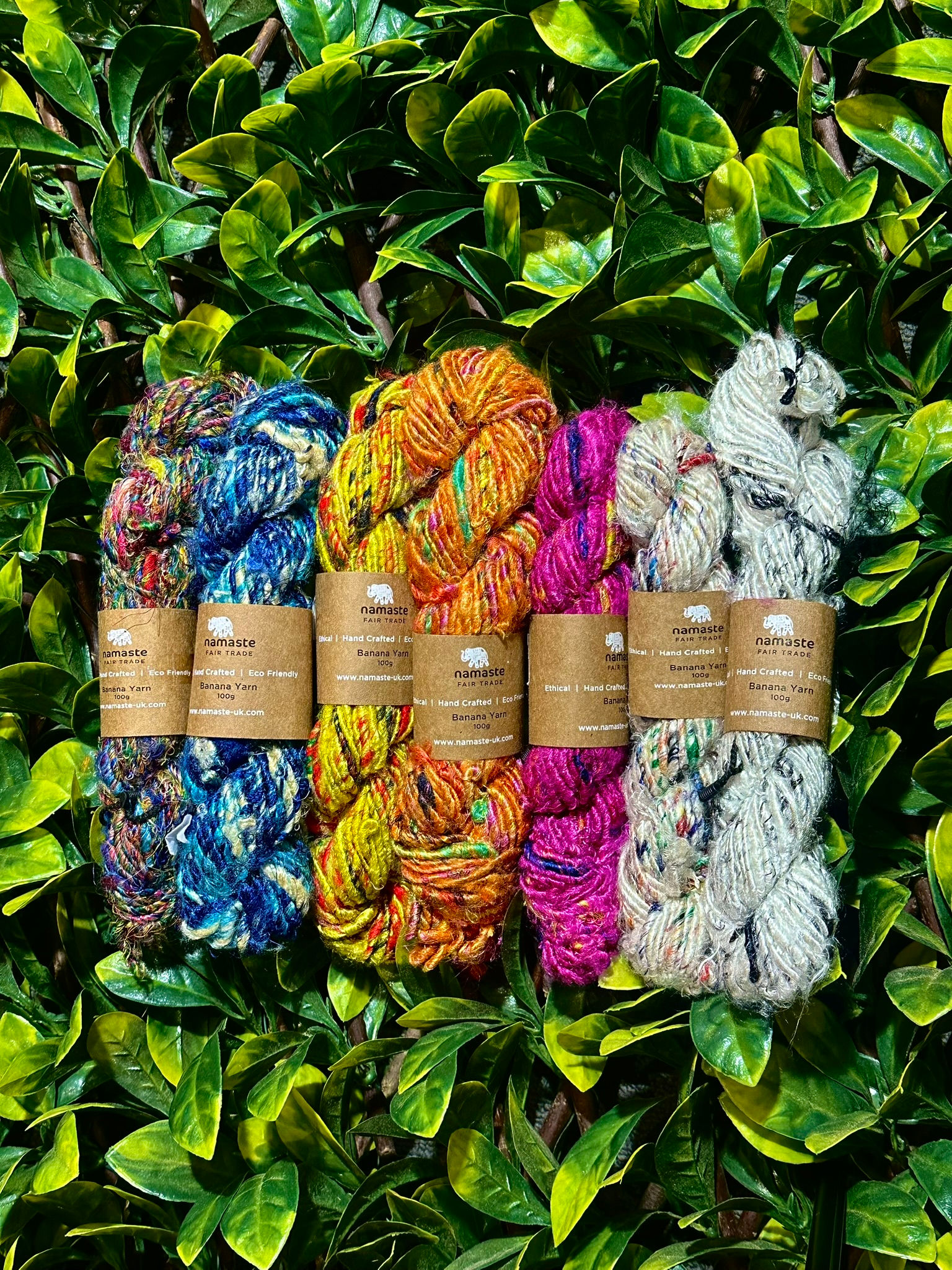 Collection of Banana Yarn Chunky | Banana yarn | Eco-friendly yarn