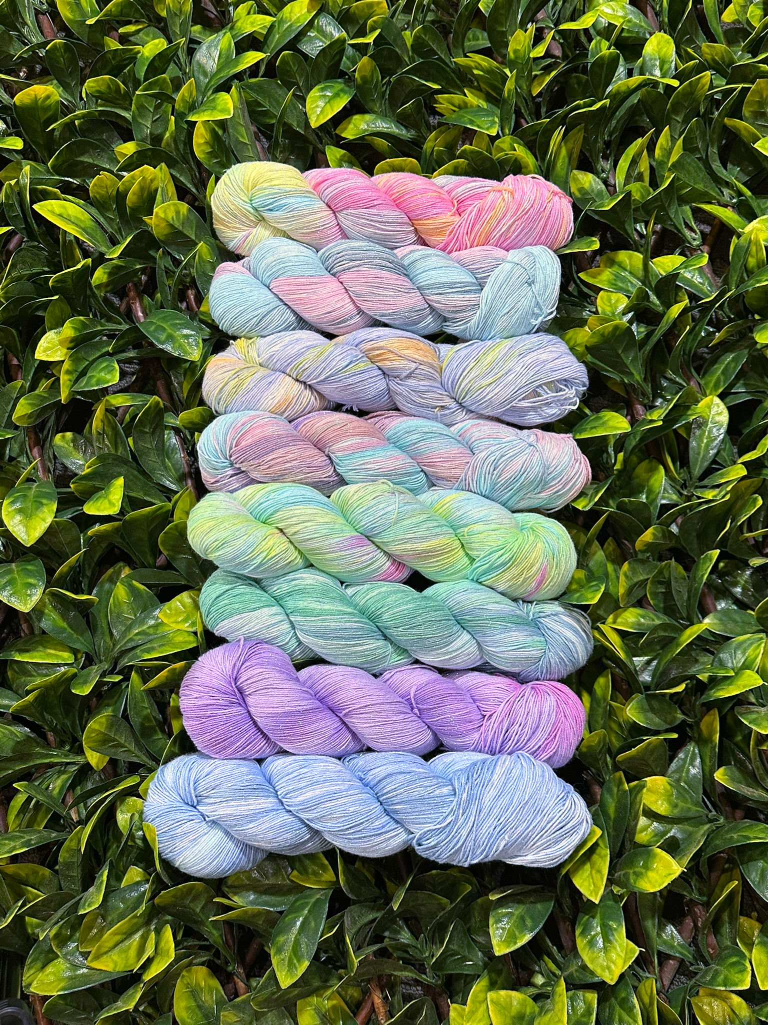 Huasco Cotón Glisten | Variegated sparkly cotton